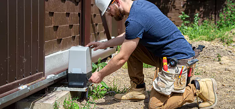 Electric Driveway Gate Installation Collinsville