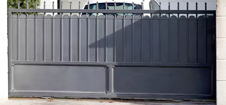 Metal Driveway Gate Installation Collinsville